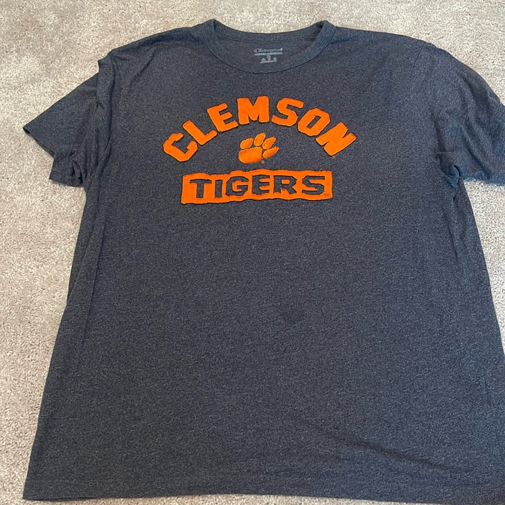 Clemson Tigers Champion embroidered tshirt